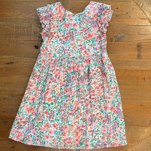Crewcuts Floral Kids Dress - Pink and Green
